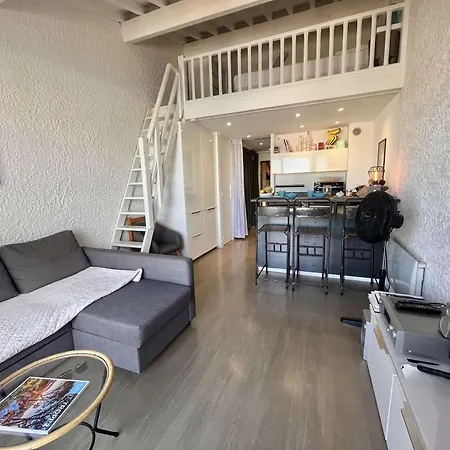 아파트 Studio/mezzanine Aux Marines De - Fr-1-226b-238 *